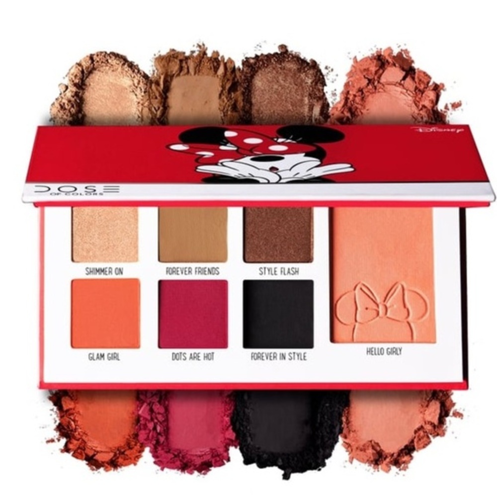 Disney Dose Of Colors MINNIE Mouse Eyeshadow Palette * BNIB *Limited Edition*